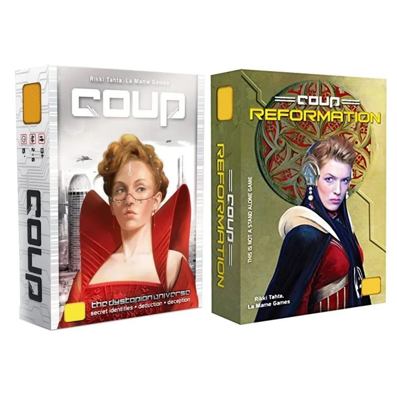 Board Game Avalon - Nuevas tablas y cartas de Coup