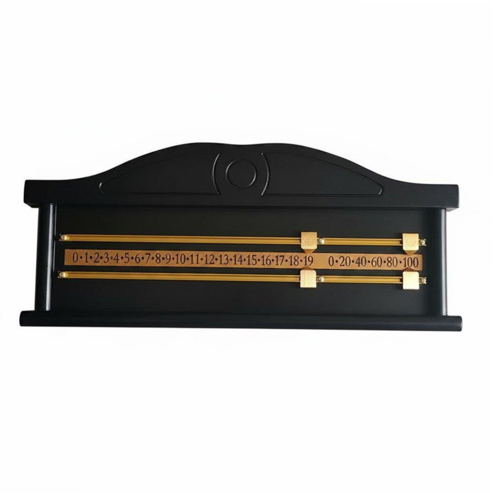 Board Game Room - Marcador de Snooker con Doble Riel,