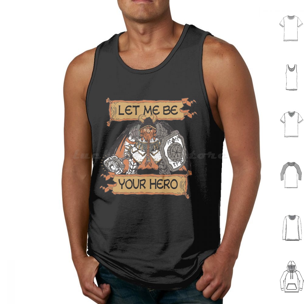 Board Game Roleplay - Camisetas sin mangas de algodón con