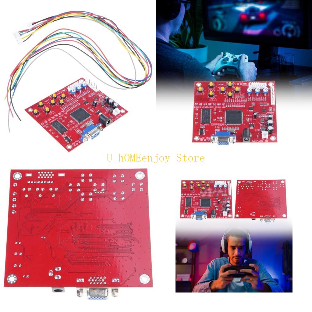 Board Game Video Games - B0KF Juego CGA a VGA Convertidor