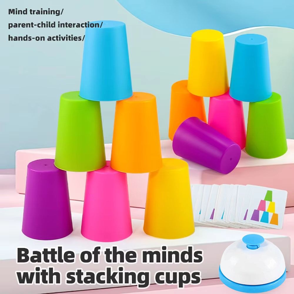Board Game Quick - Juego de Apilamiento de Vasos de