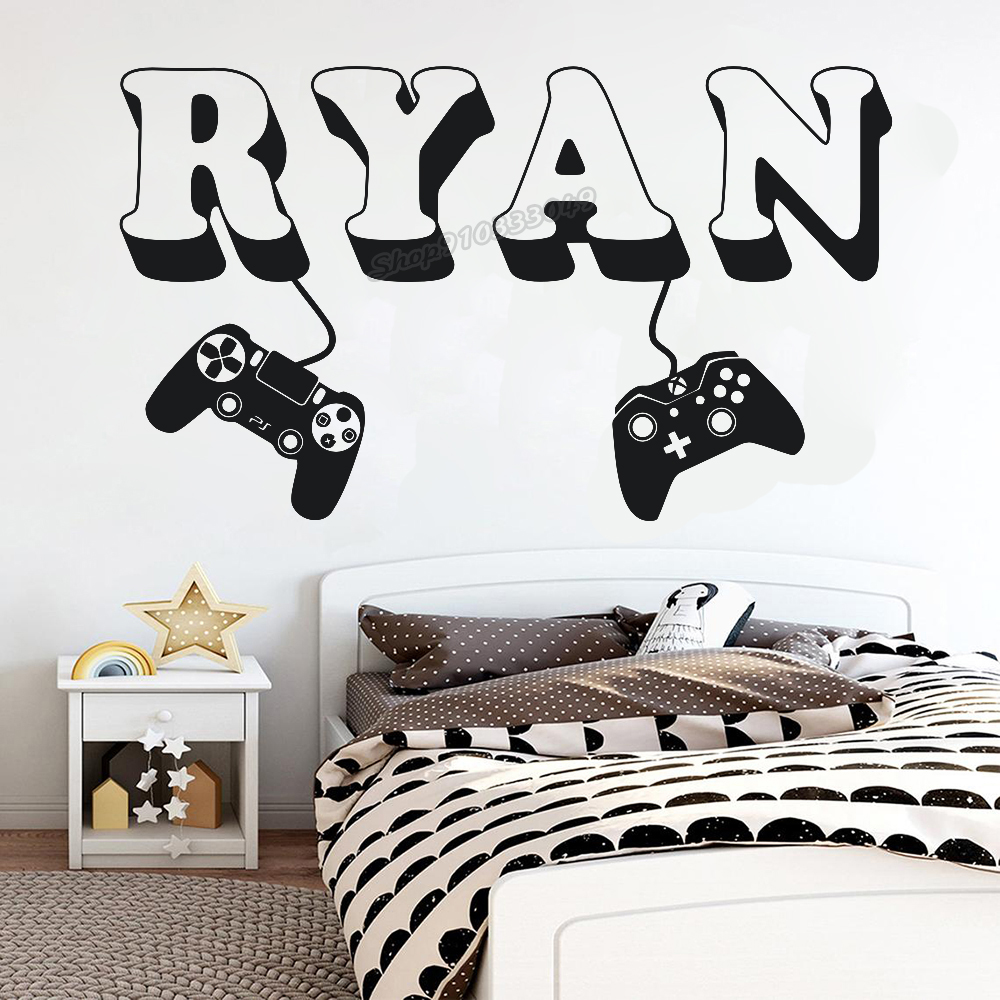 Board Game Video Games - Pegatina de pared de jugador, controlador