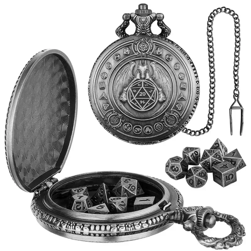 Board Game Roleplay - Estuche de reloj de bolsillo con