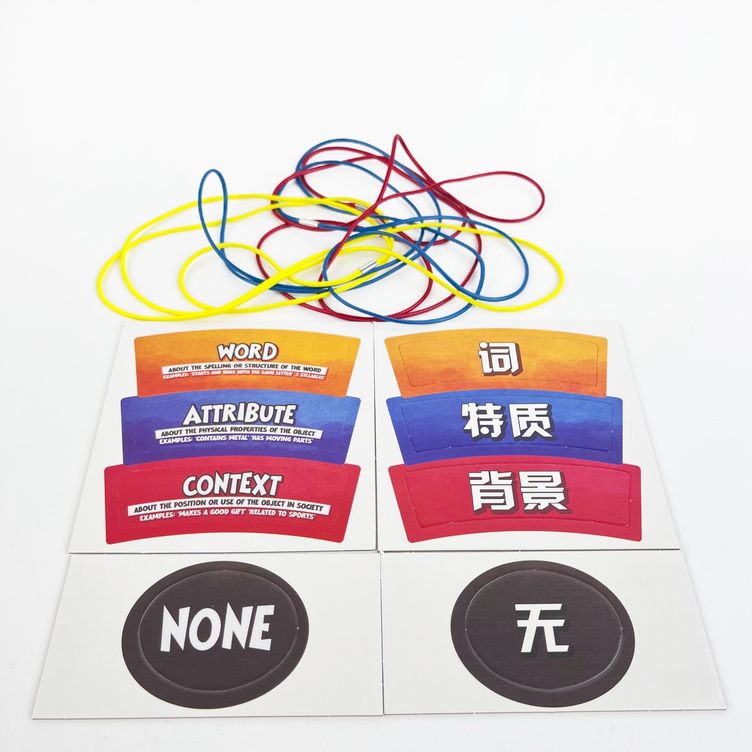 Cosas en anillos Tarjeta famil - Board Game Room reseña y precio