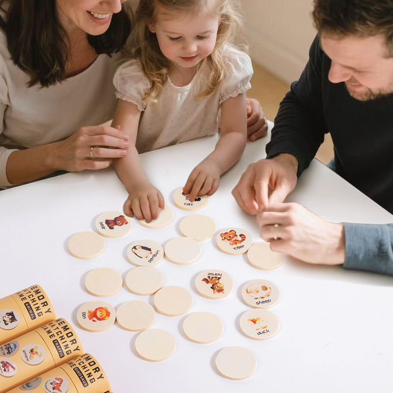 Palo de memoria de madera para - Board Game With Questions reseña y precio