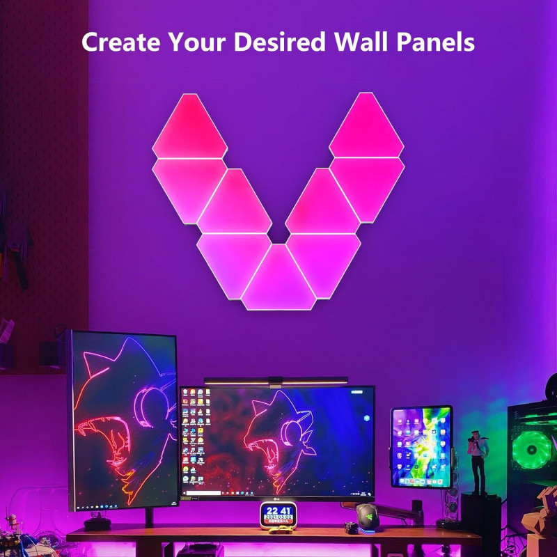 Lámpara de Pared Triangular LE - Board Game Room reseña y precio