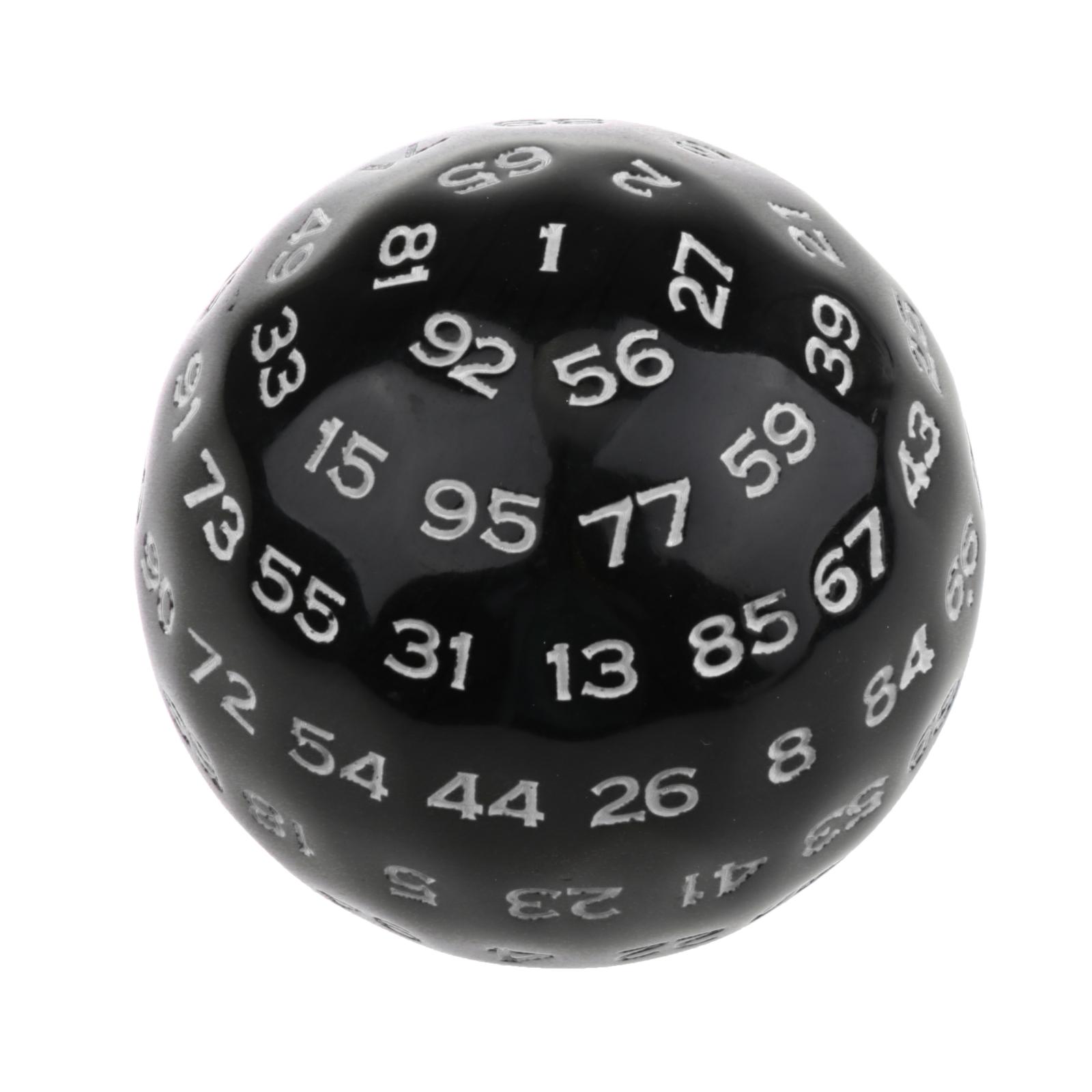 Dados acrílicos de 100 caras D - Board Game Roleplay reseña y precio