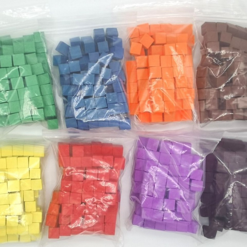 100 unids/lote 10mm cubos de m - Board Game Economy reseña y precio