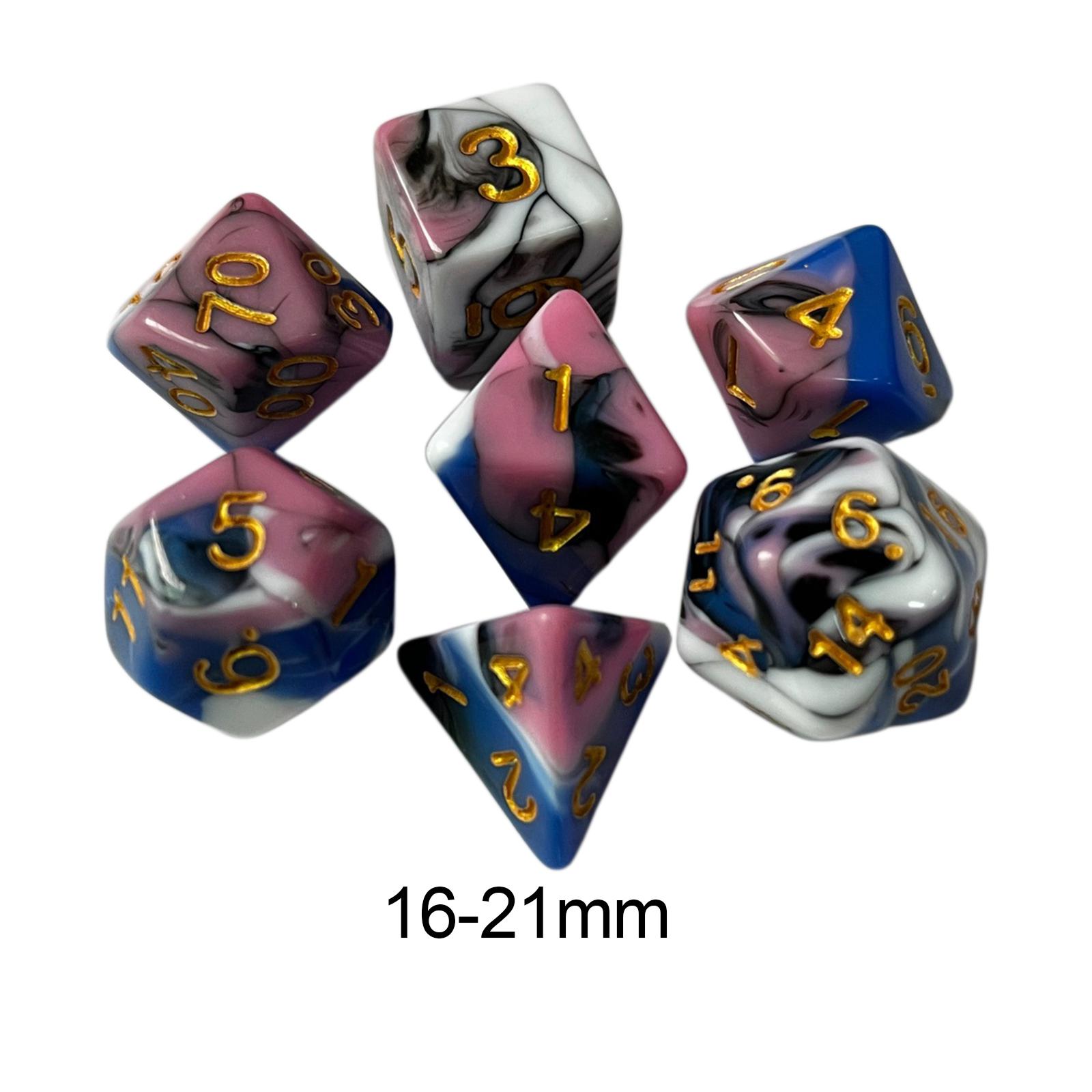 Juego de dados poliédricos acr - Board Game Roleplay reseña y precio