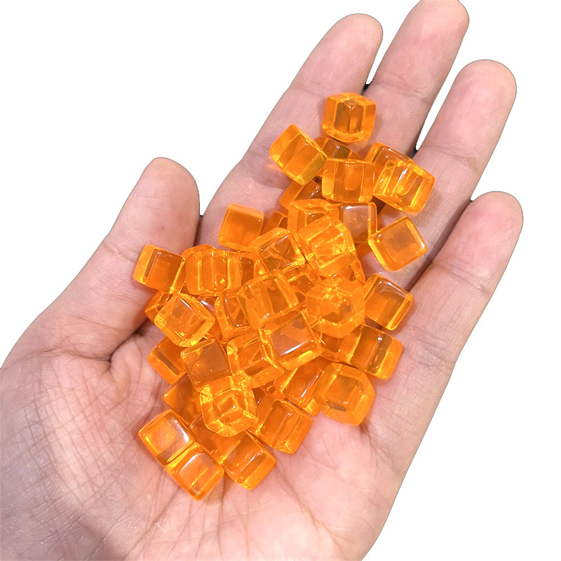 100 unids/set 8mm cubo transpa - Board Game Quiz reseña y precio