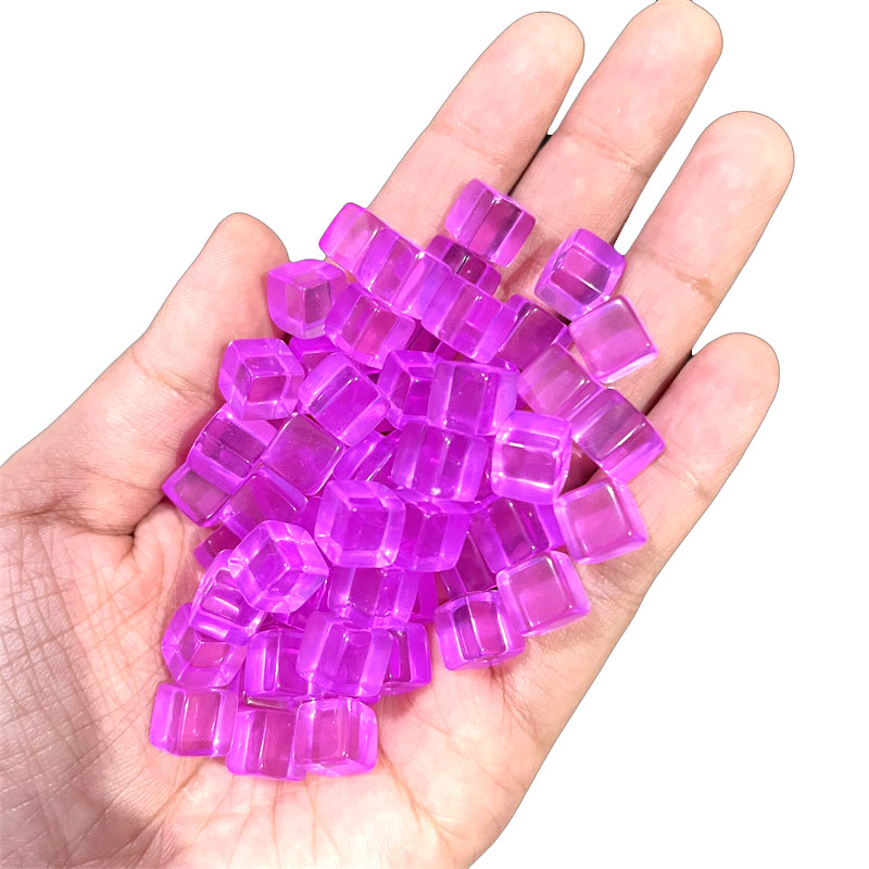 100 unids/set 8mm cubo transpa - Board Game Quiz reseña y precio