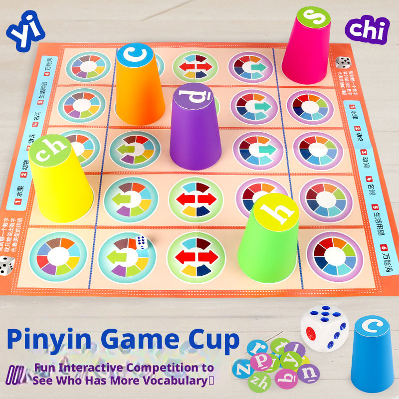 Juego de mesa chino Pinyin par - Board Game With Questions reseña y precio