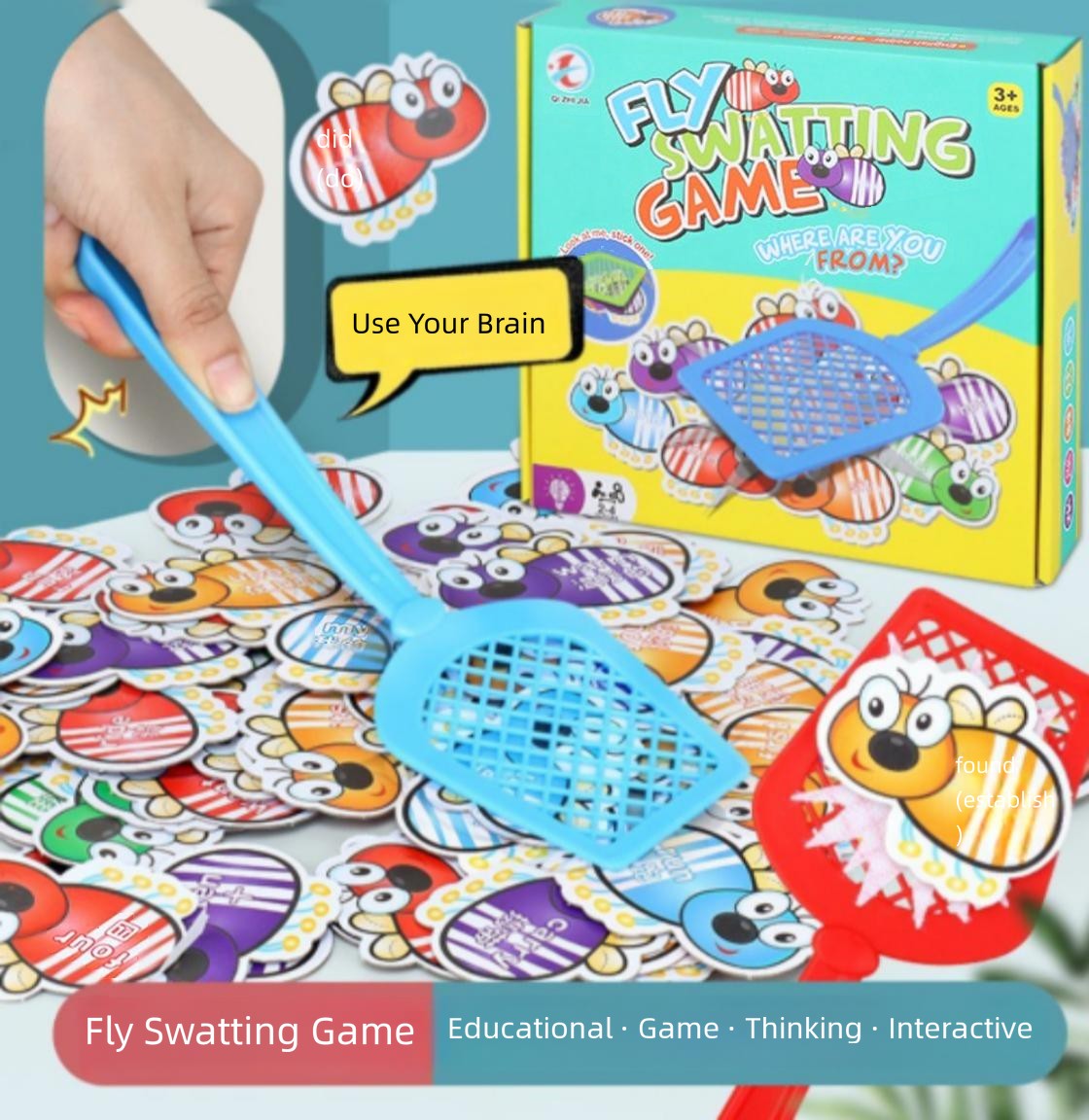 Juego de Matamoscas para Niños - Board Game Quick reseña y precio