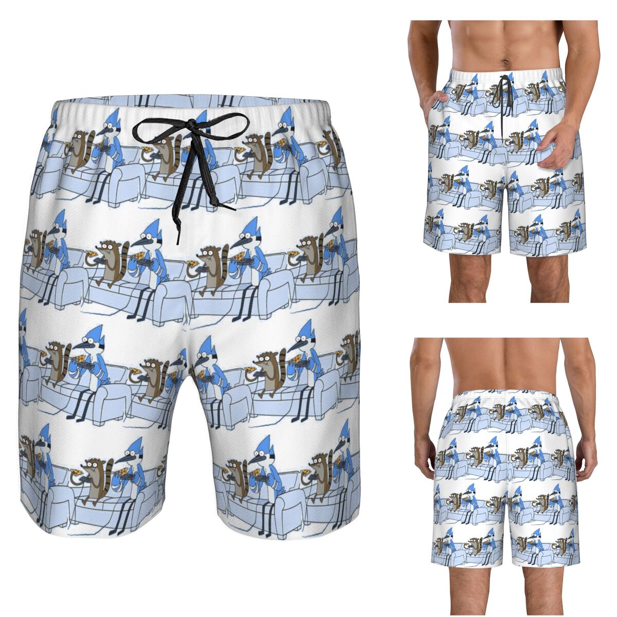 Pantalones cortos de playa Mor - Board Game Quick reseña y precio