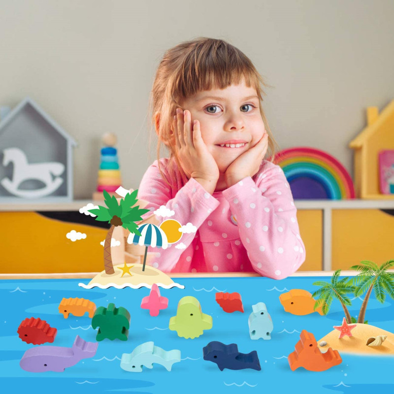 Nuevos niños Montessori bloque - Board Game With Questions reseña y precio