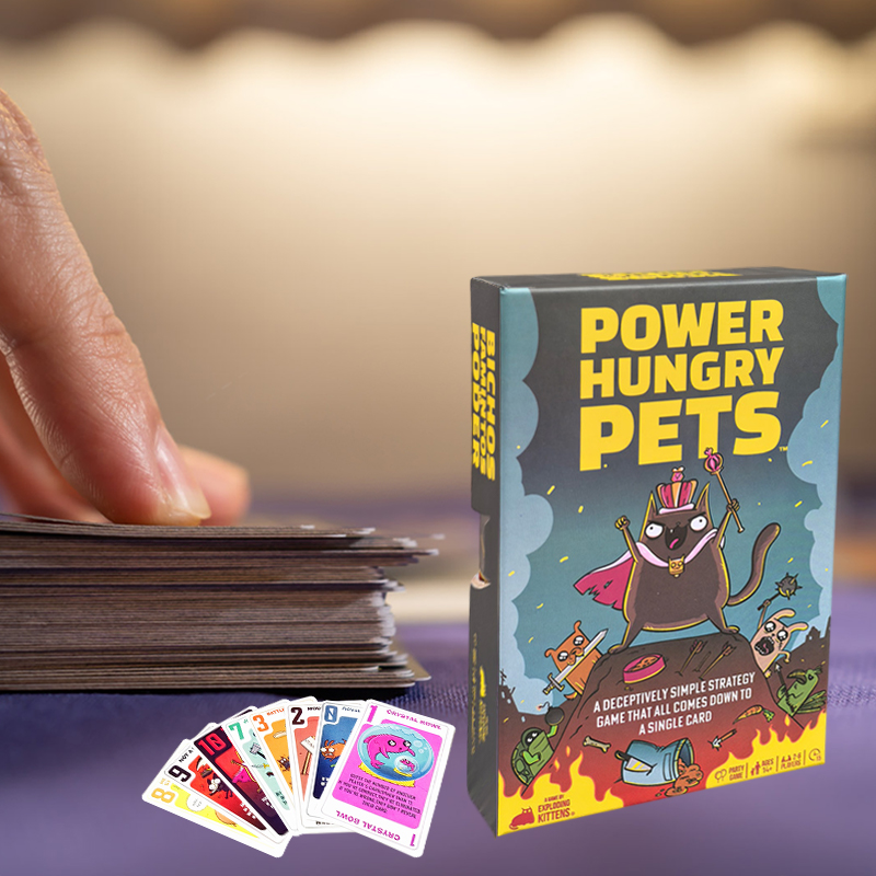 Juego de cartas Power Hungry P - Board Game Quiz reseña y precio
