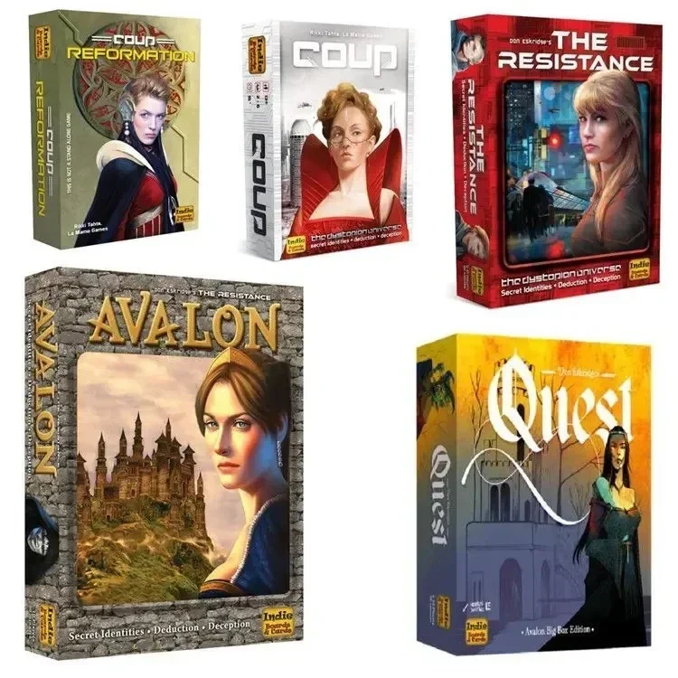 Juego de mesa The Resistance A - Board Game Avalon reseña y precio