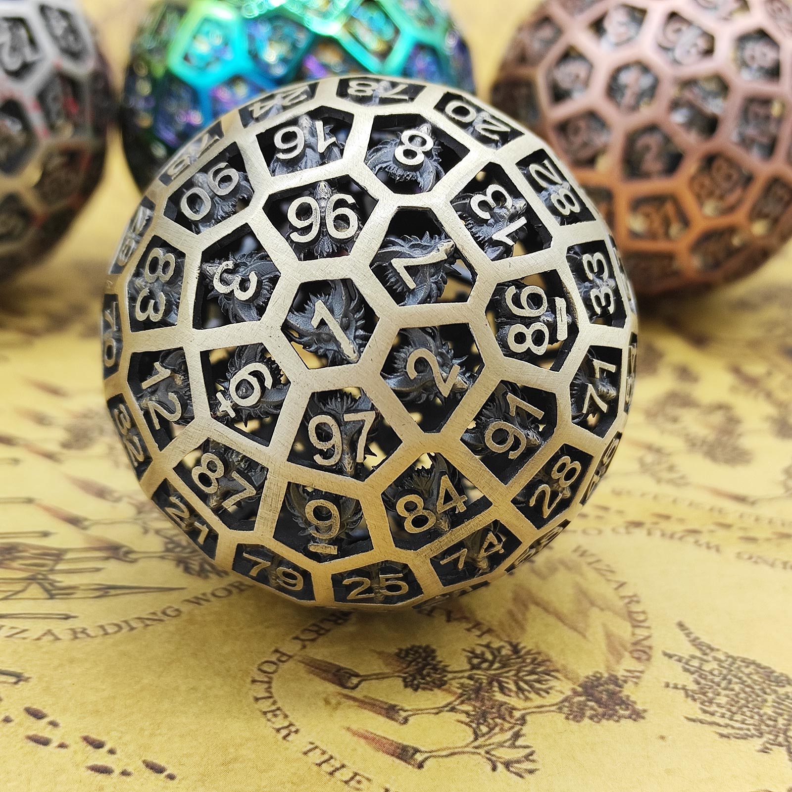 Juego de dados D100 DND con hu - Board Game Roleplay reseña y precio