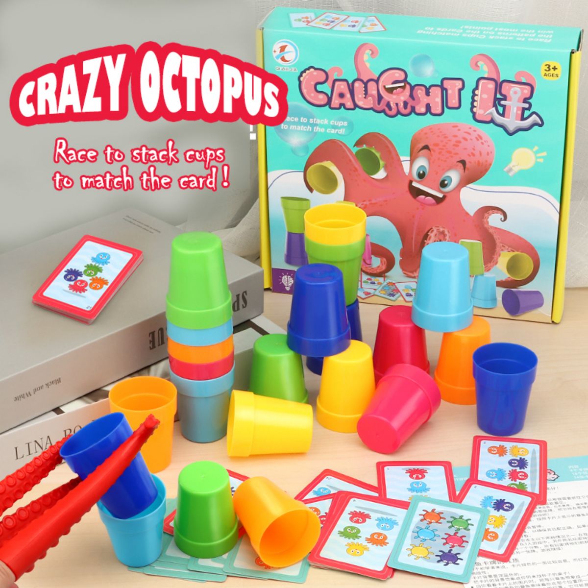 Crazy Octopus juego de mesa in - Board Game Quick reseña y precio