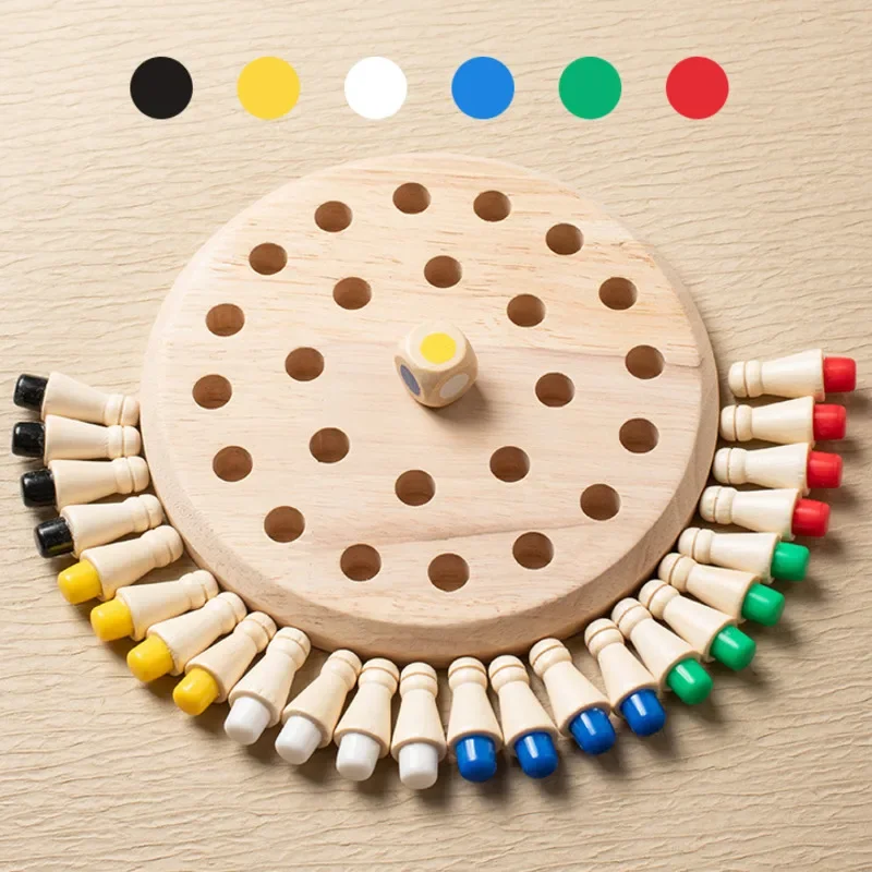 Juego de Memoria de Madera, 1  - Board Game With Questions reseña y precio