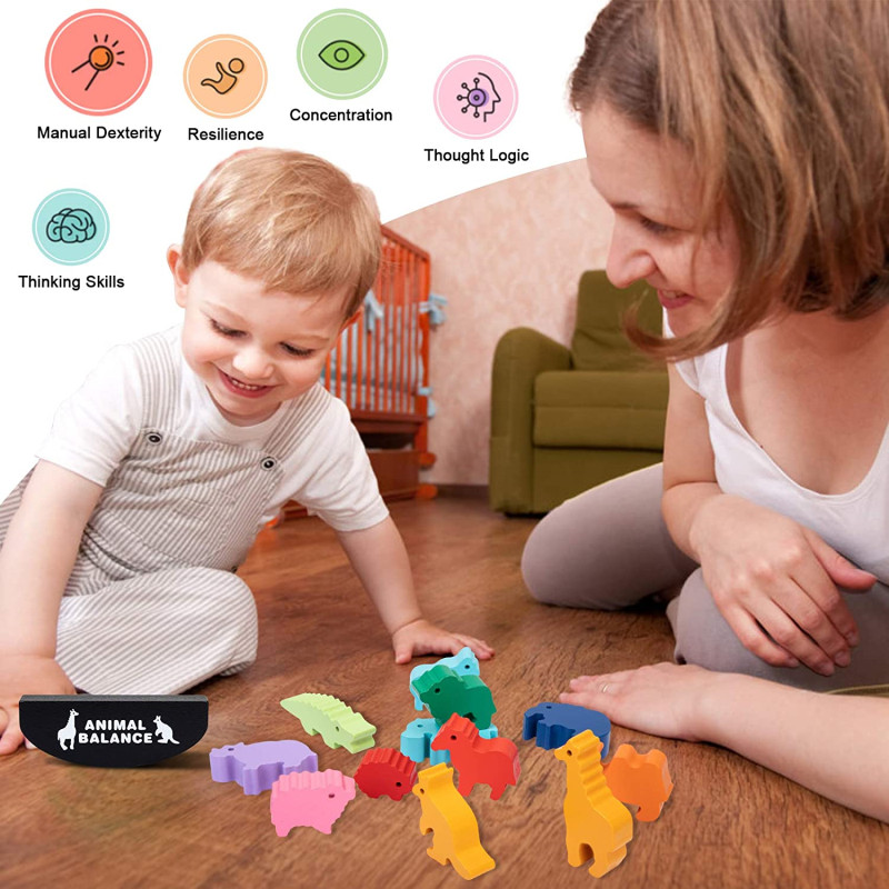 Nuevos niños Montessori bloque - Board Game With Questions reseña y precio