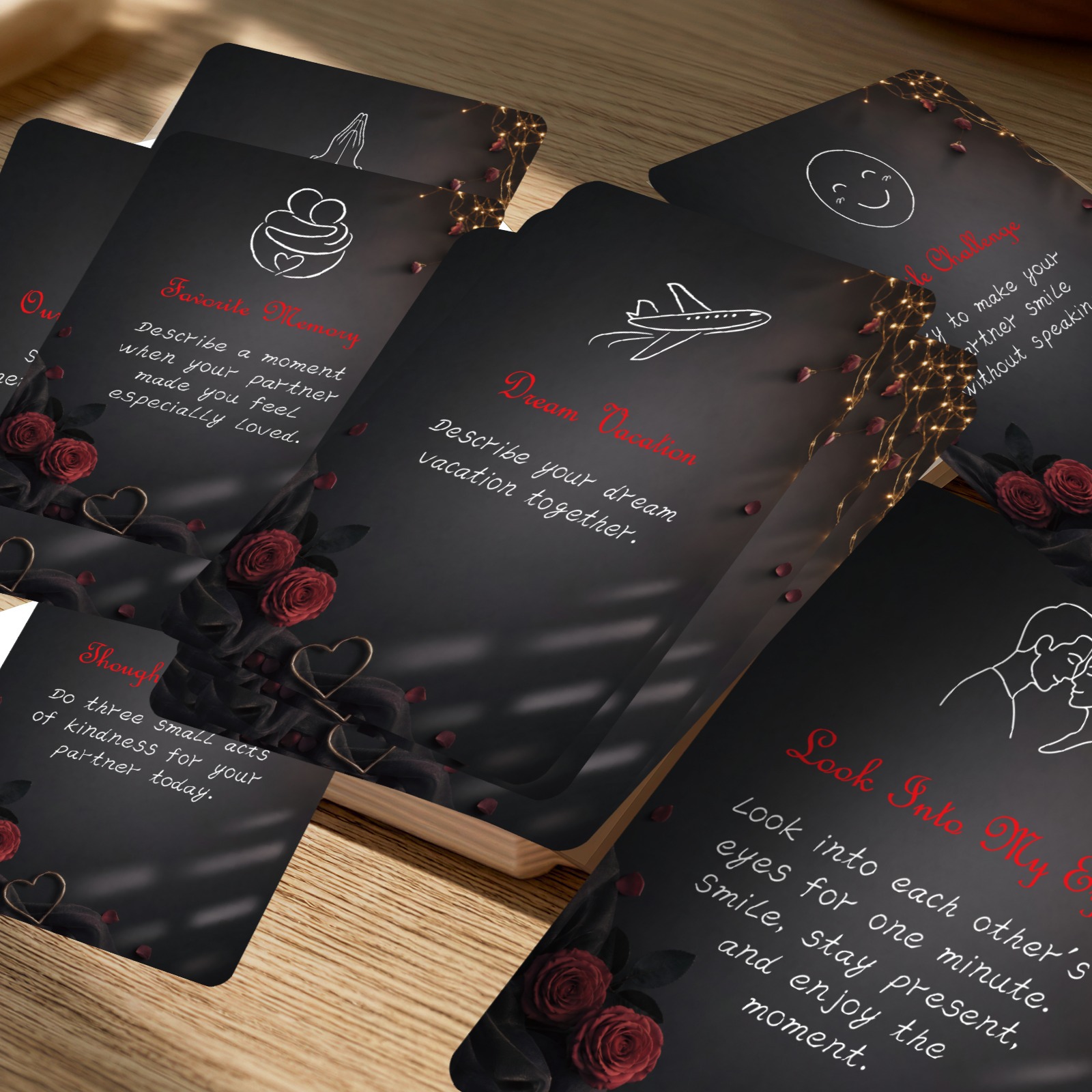 50 Tarjetas de Desafío Románti - Board Game Quiz reseña y precio