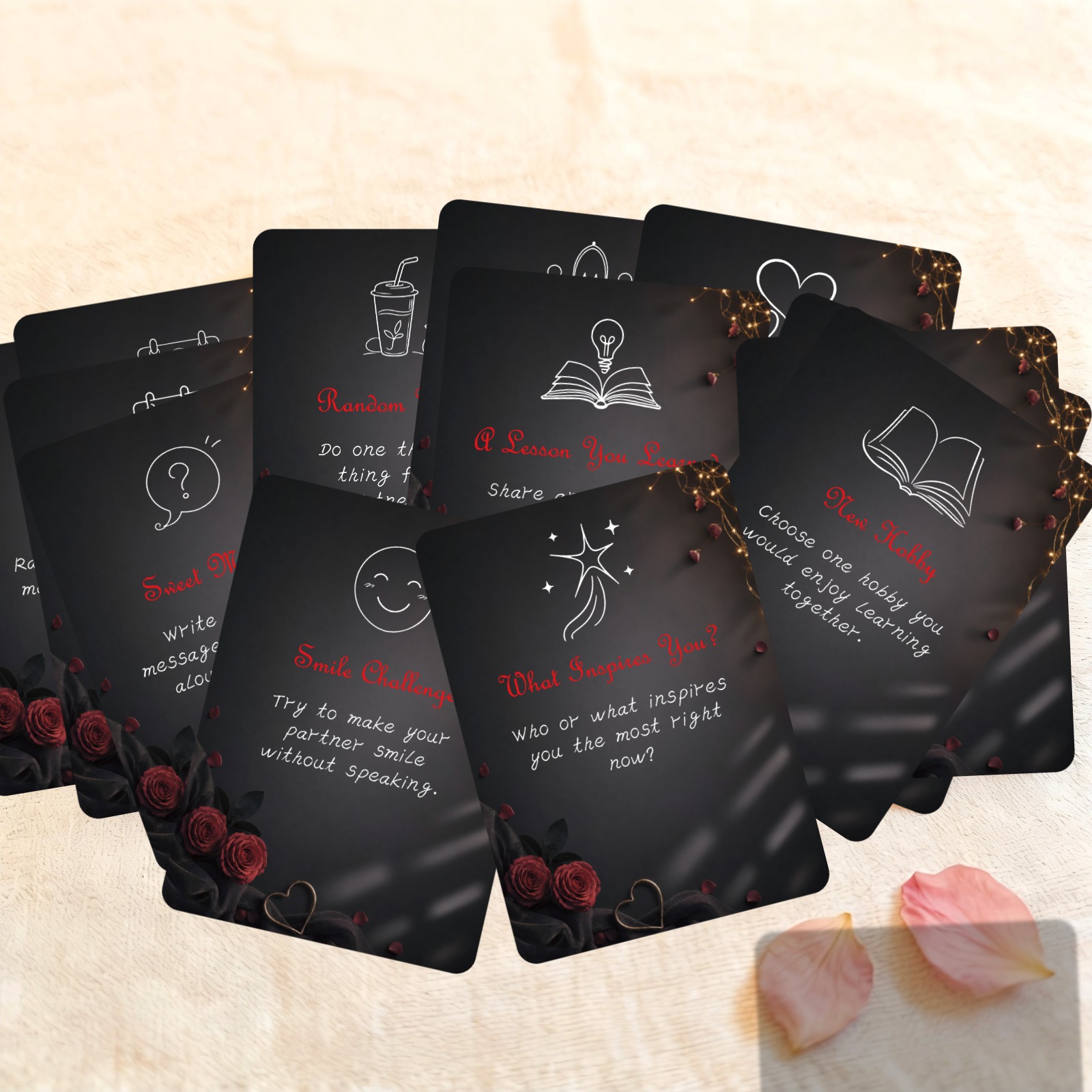 50 Tarjetas de Desafío Románti - Board Game Quiz reseña y precio