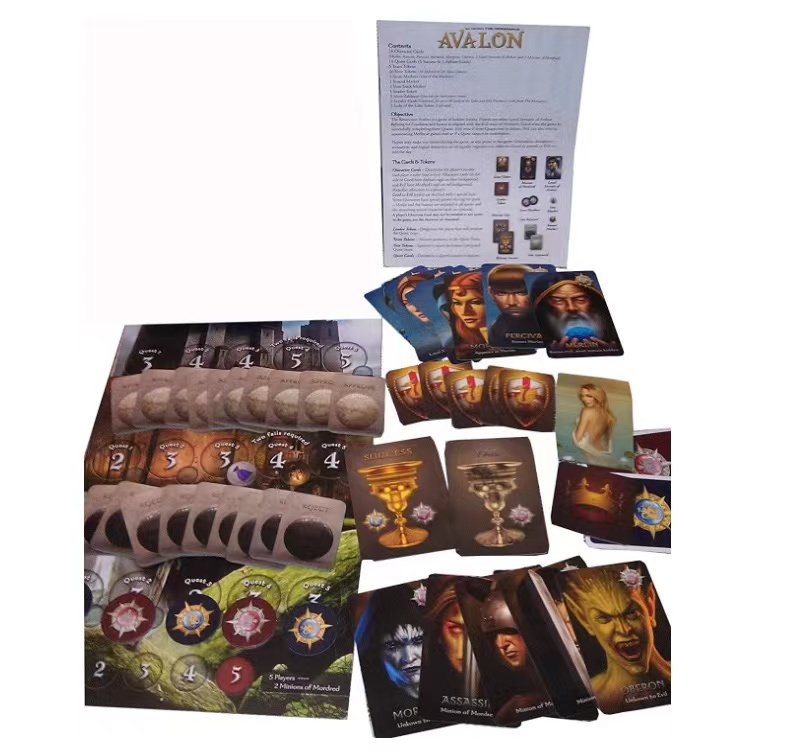 Cartas y tableros Indie | The  - Board Game Avalon reseña y precio