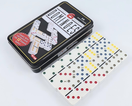 Elegante Juego de Dominó Doble - Board Game Dots reseña y precio