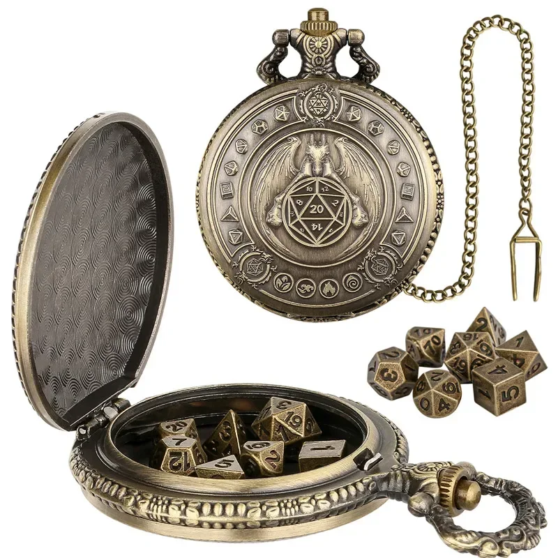 Estuche de reloj de bolsillo c - Board Game Roleplay reseña y precio